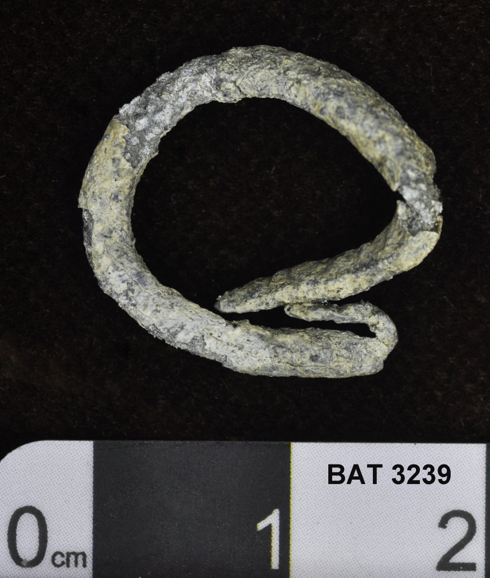 Lead artefact recovered from Batavia