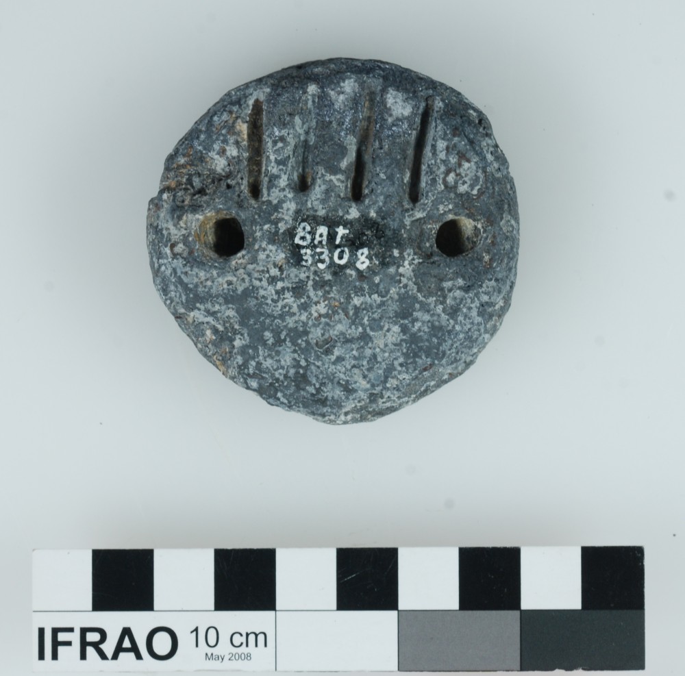 Lead artefact recovered from Batavia
