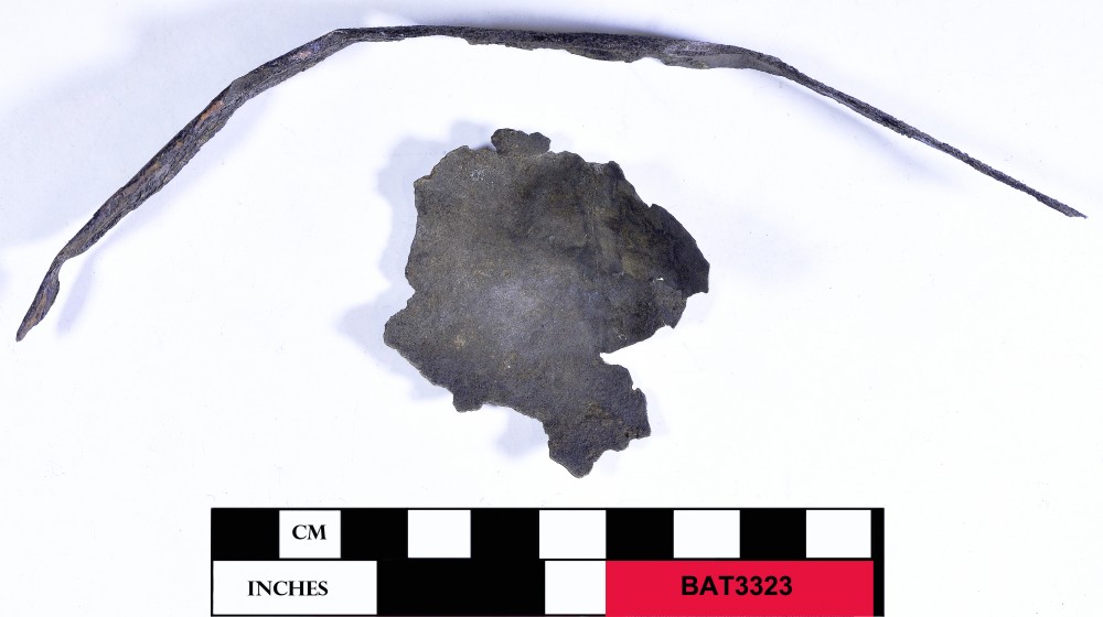 Copper/brass artefact recovered from Batavia