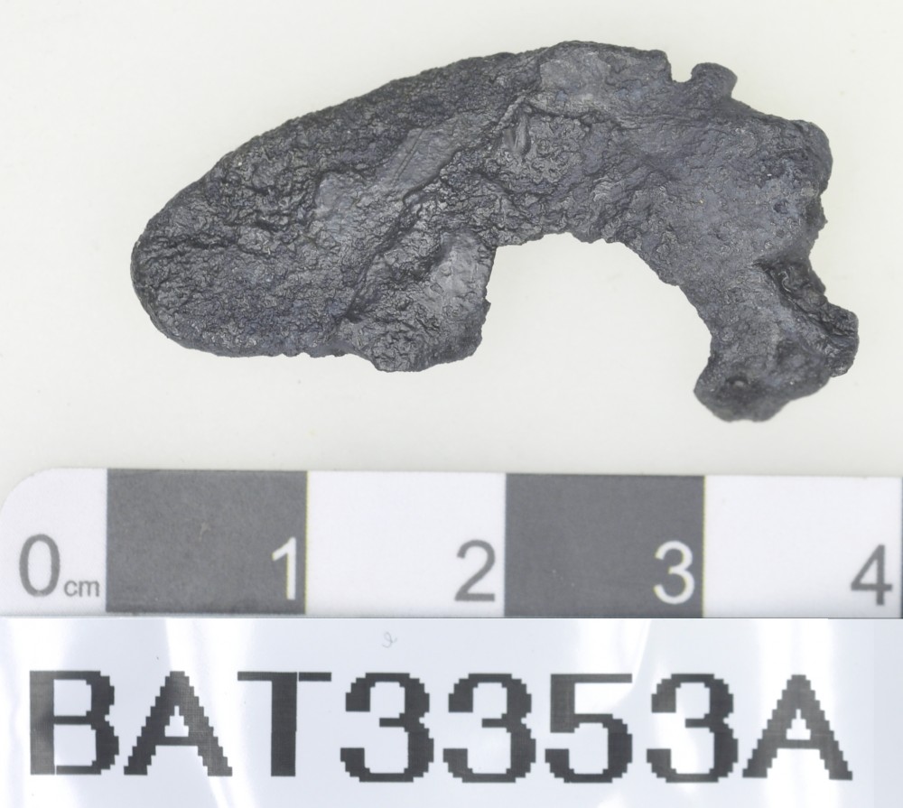 Lead artefact recovered from Batavia