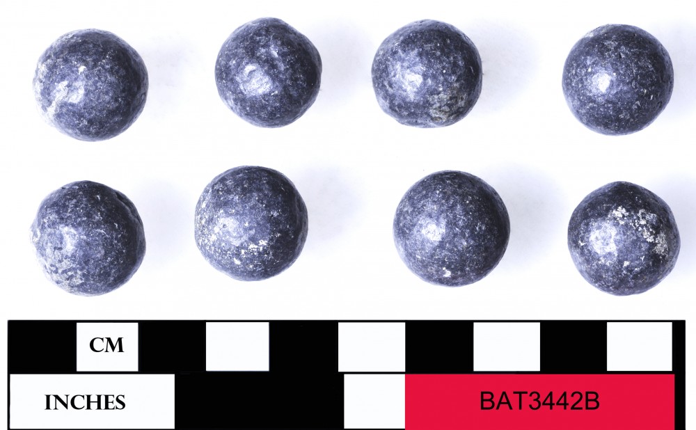 BAT3442B Lead artefact recovered from Batavia