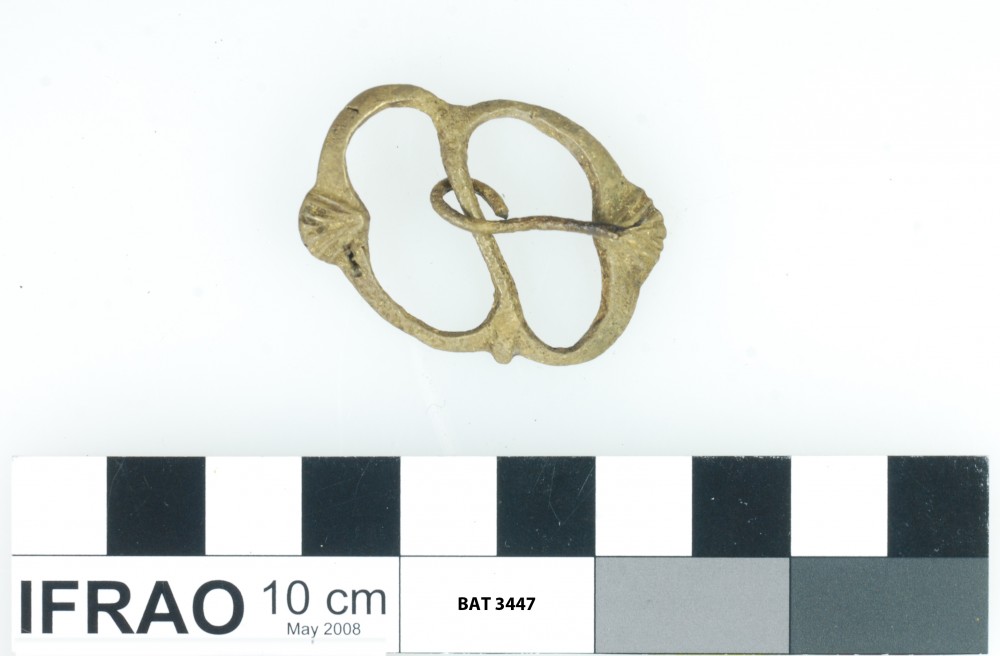 Copper/brass artefact recovered from Batavia