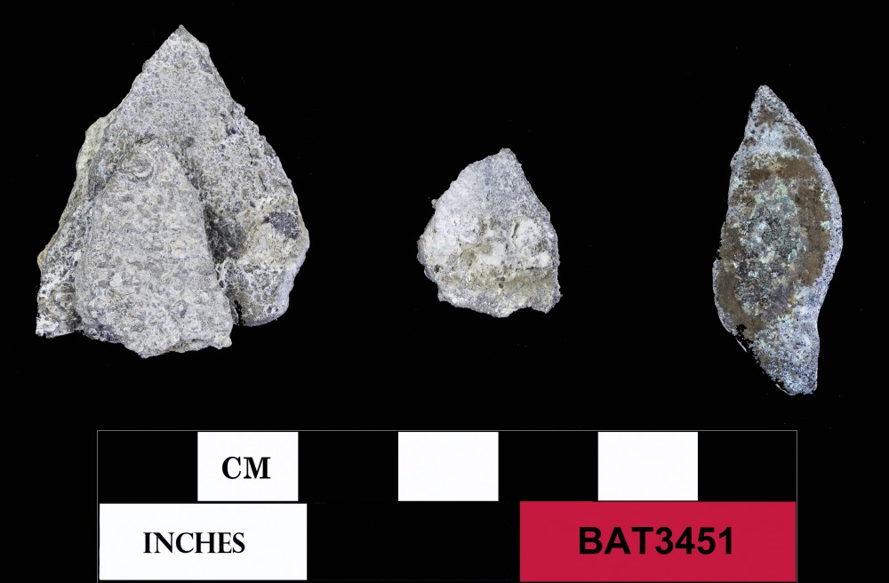 BAT3451 Pewter artefact recovered from Batavia
