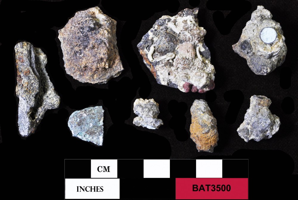 BAT3500 NON-FERROUS artefact recovered from Batavia