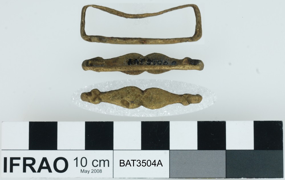 Copper/brass artefact recovered from Batavia