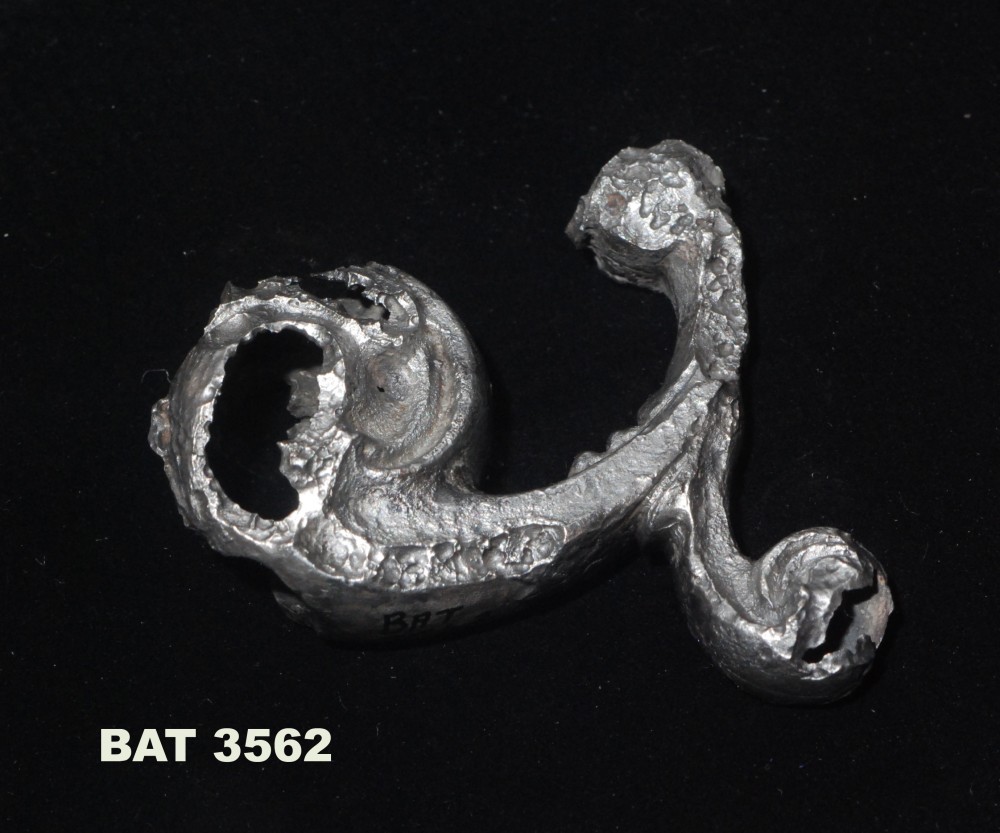 Silver artefact recovered from Batavia
