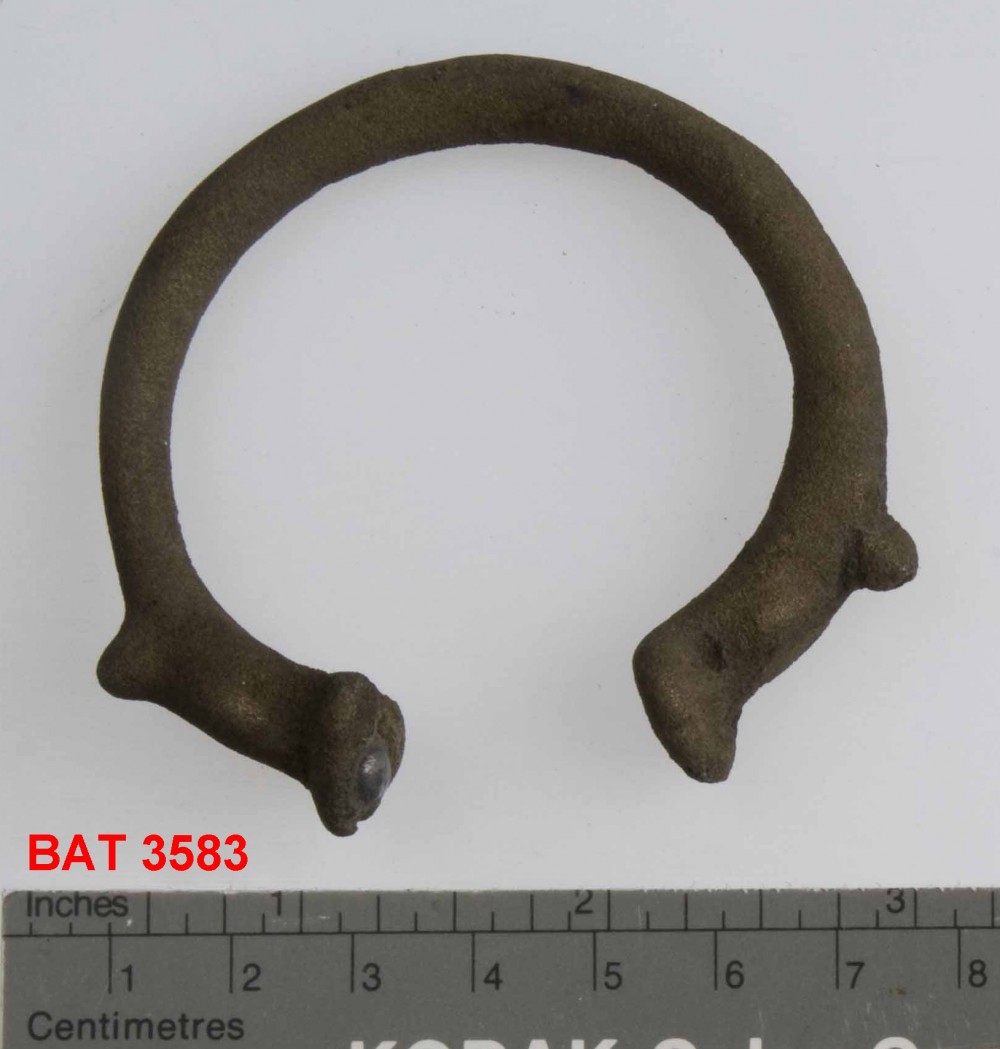 Copper/brass artefact recovered from Batavia