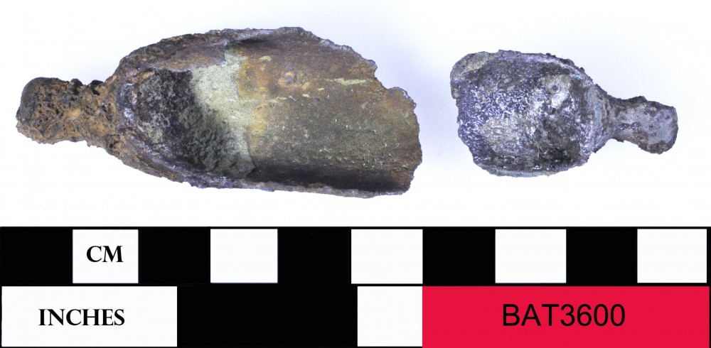 Copper/brass artefact recovered from Batavia