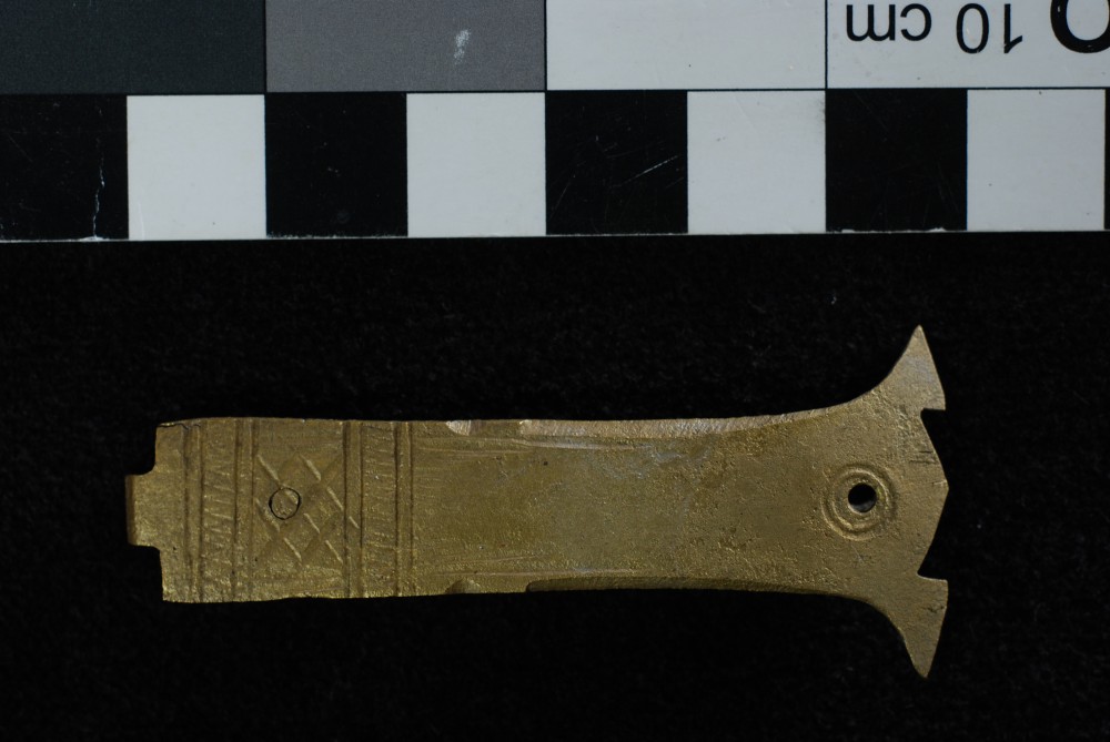 Copper/brass artefact recovered from Batavia