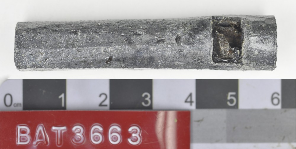Lead artefact recovered from Batavia