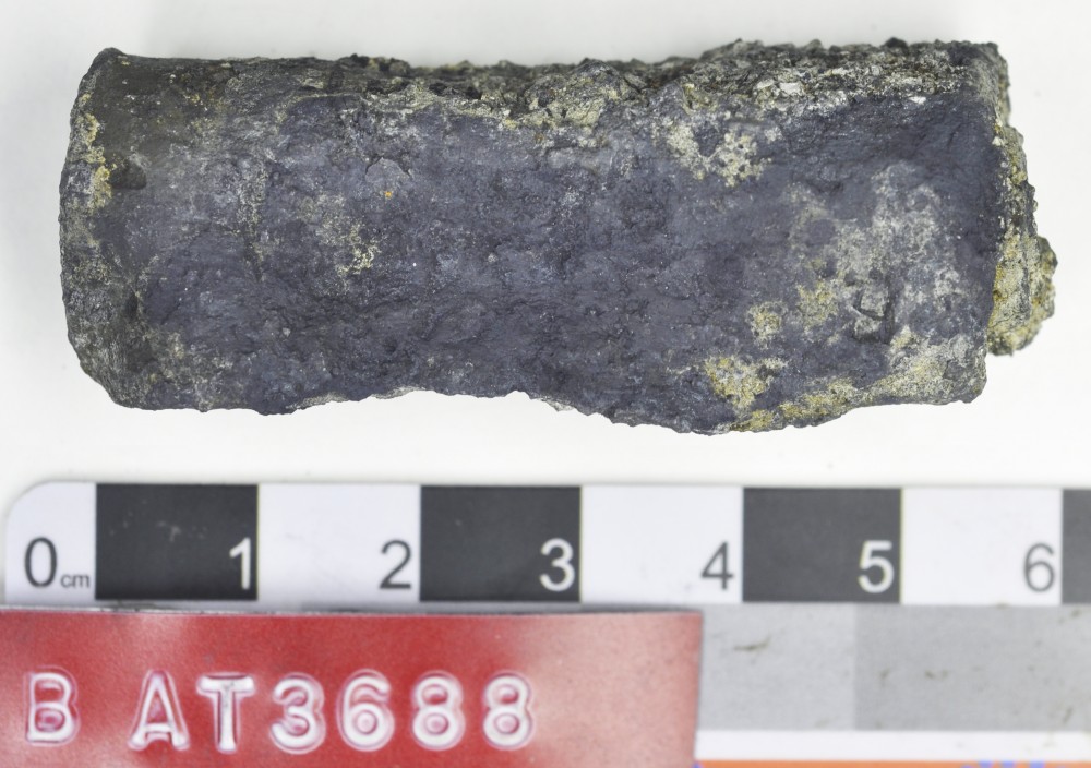 BAT3688 Lead artefact recovered from Batavia