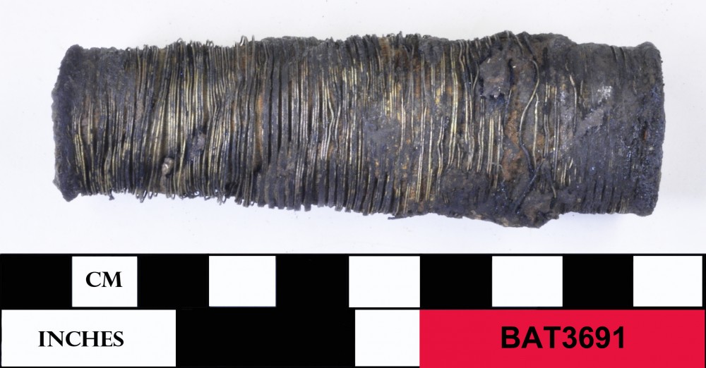 Copper/brass artefact recovered from Batavia