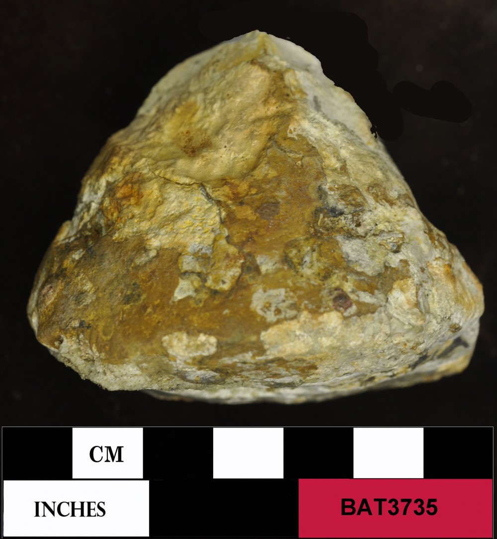 Lead artefact recovered from Batavia