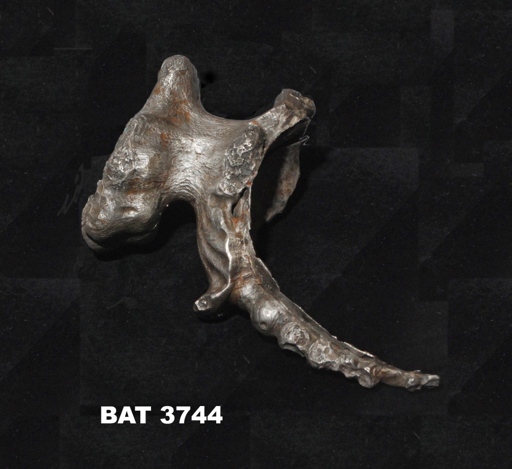 Silver artefact recovered from Batavia