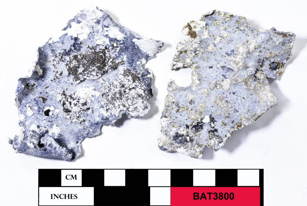 Lead artefact recovered from Batavia