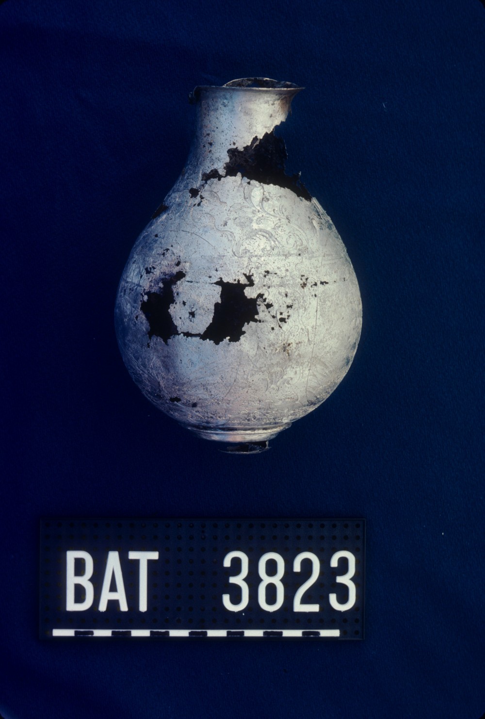 Silver artefact recovered from Batavia