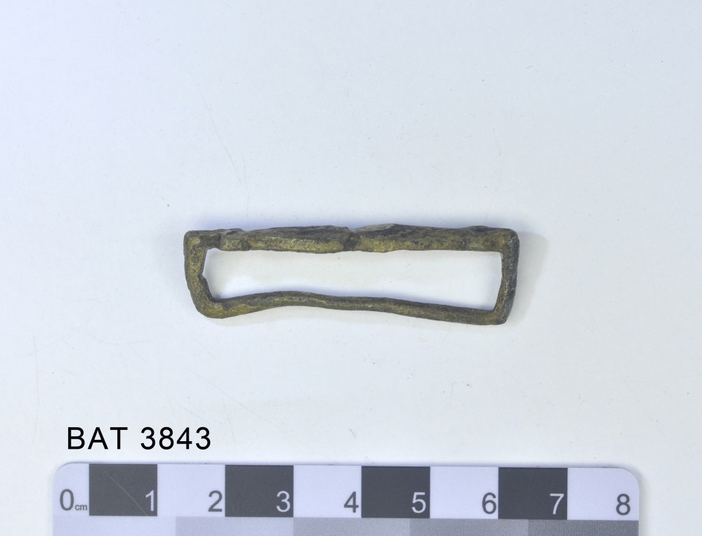 Copper/brass artefact recovered from Batavia