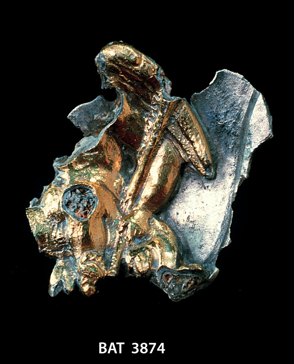 Gold artefact recovered from Batavia
