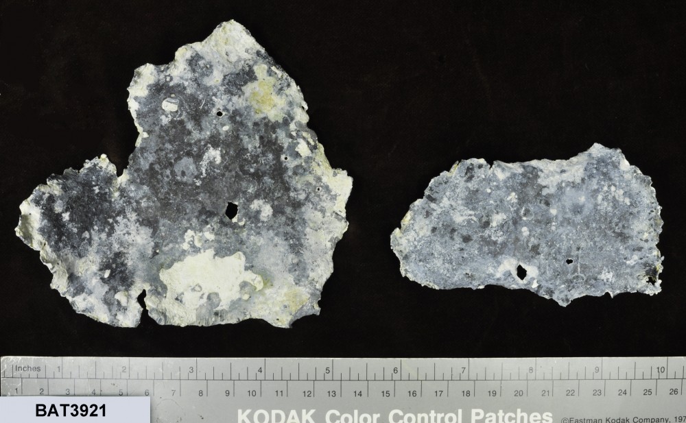 Lead artefact recovered from Batavia