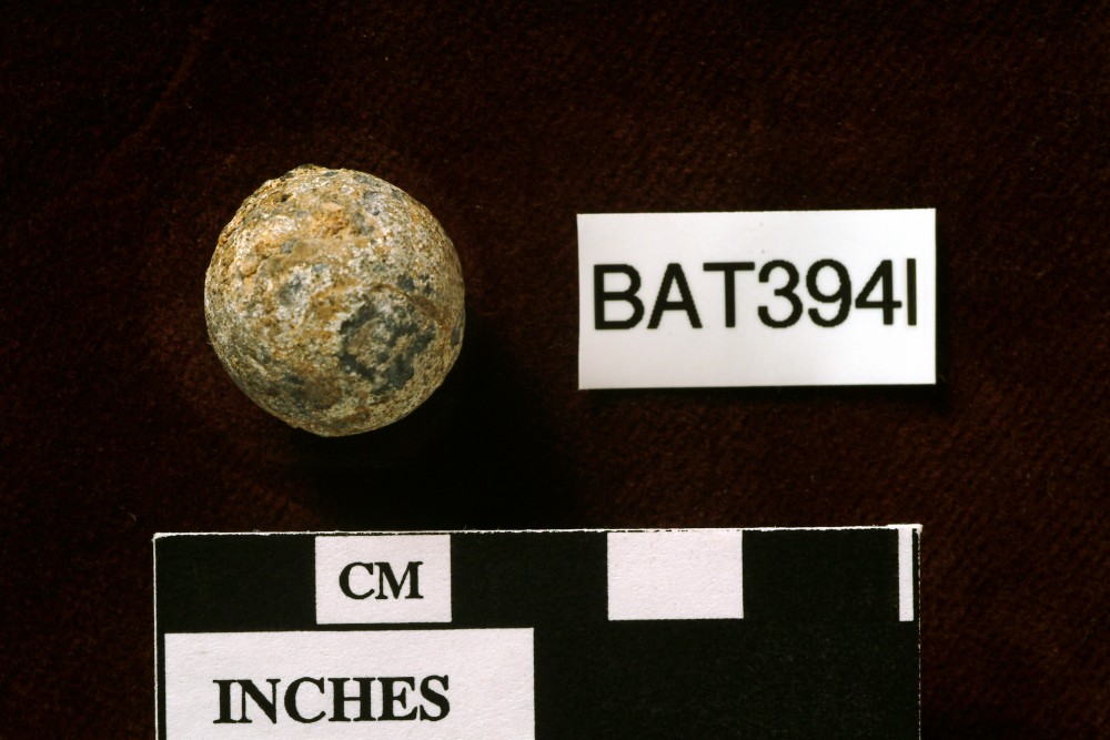Lead artefact recovered from Batavia