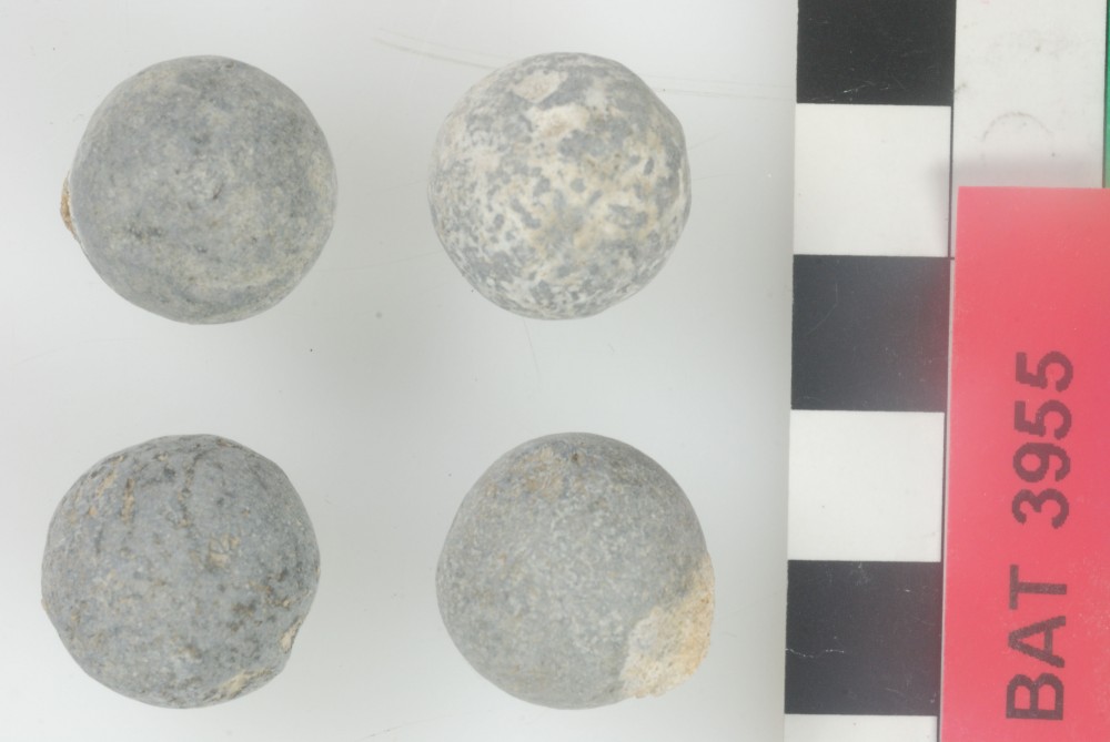BAT3955 Lead artefact recovered from Batavia