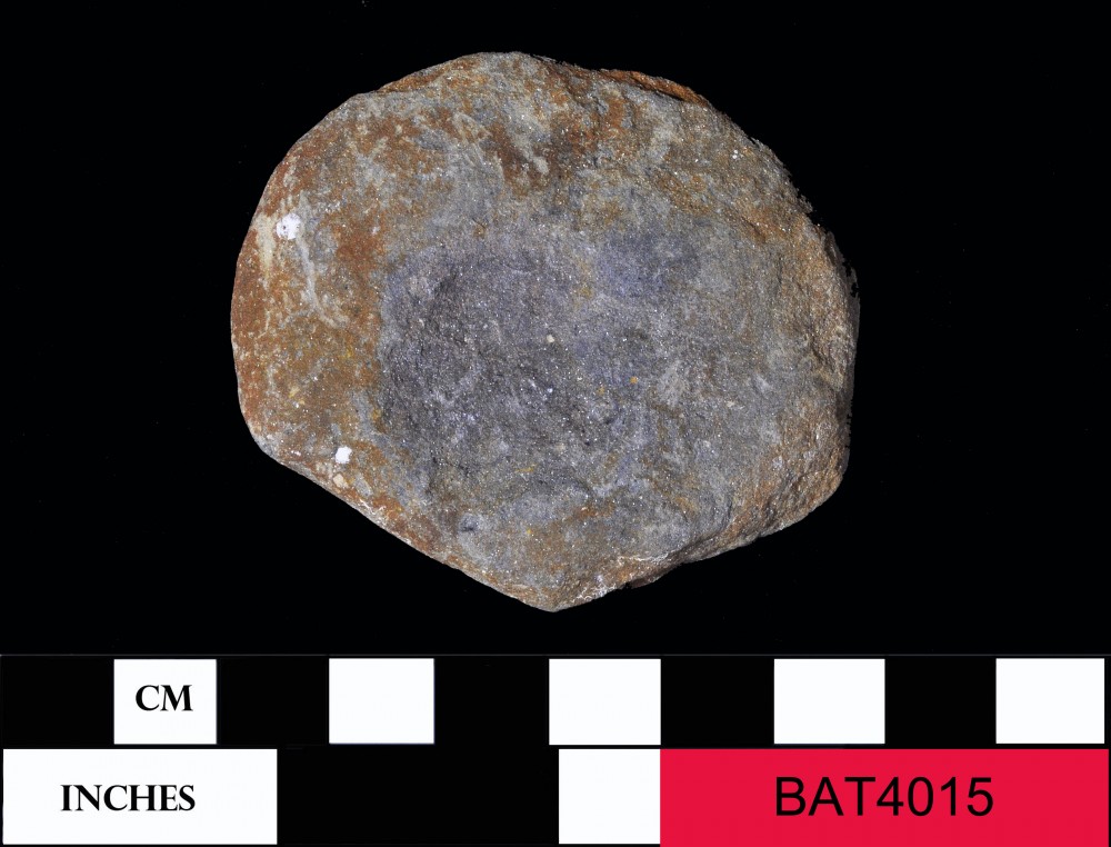 STONE artefact recovered from Batavia