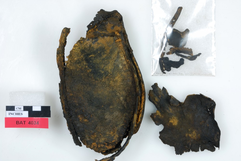 Rope/leather/etc. artefact recovered from Batavia