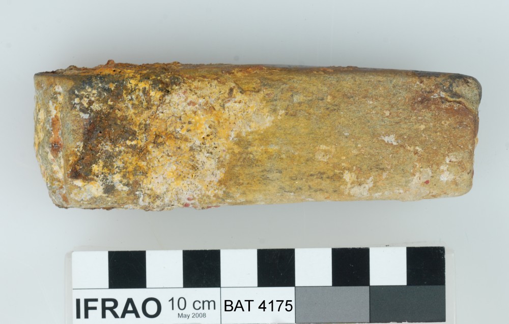 Sharpening/grinding artefact recovered from Batavia