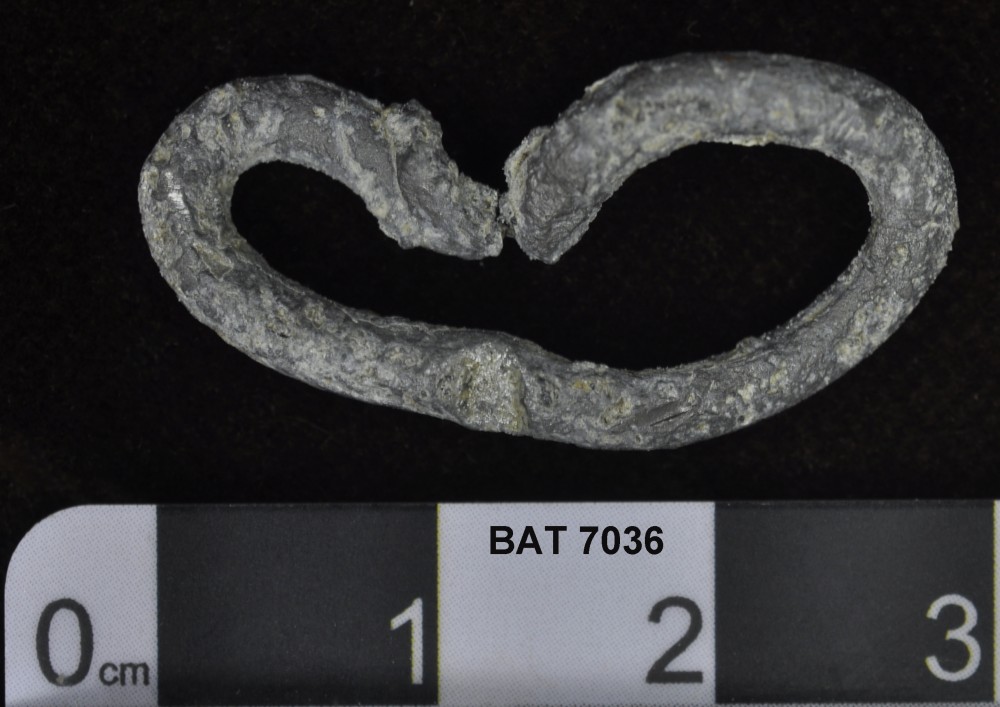 Lead artefact recovered from Batavia