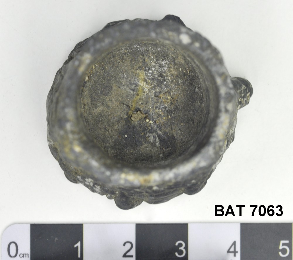 BAT7063 Lead artefact recovered from Batavia