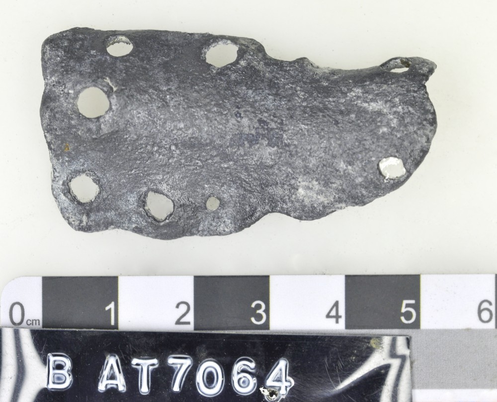 BAT7064 Lead artefact recovered from Batavia