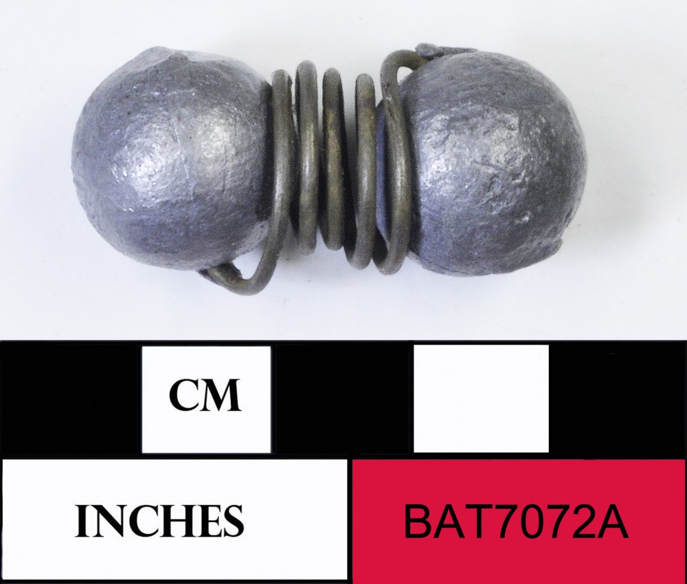Lead artefact recovered from Batavia