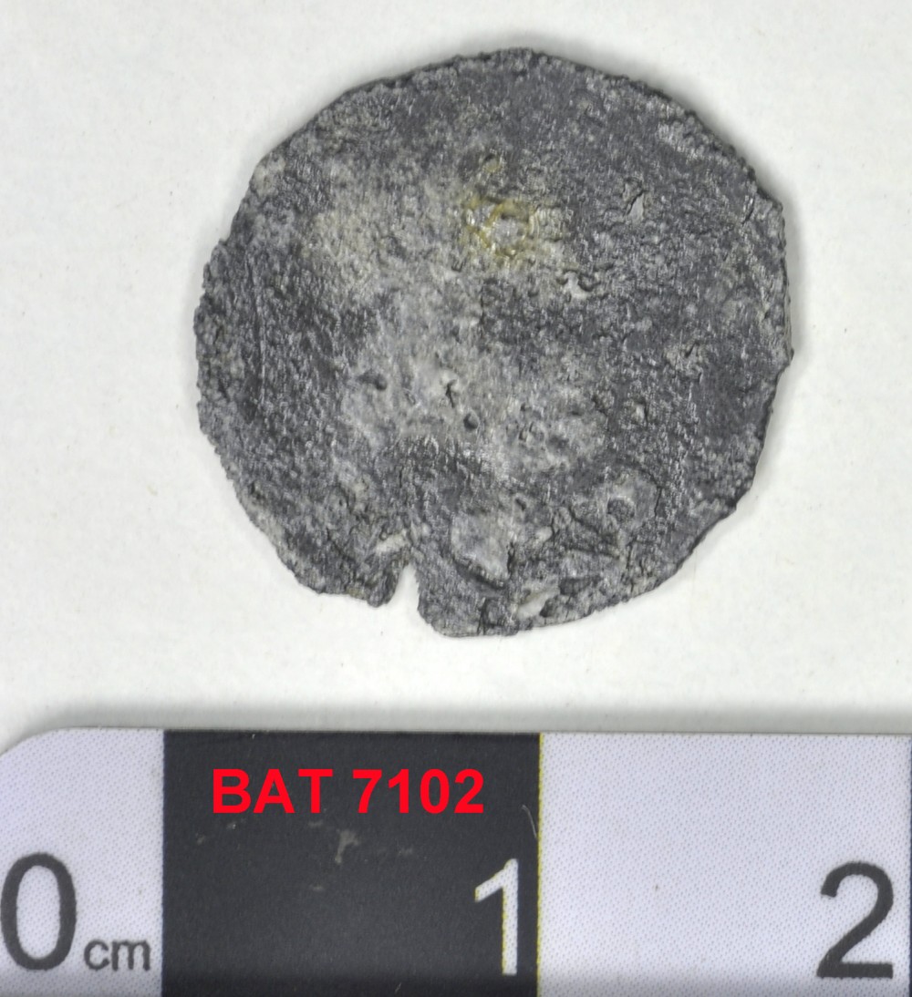 BAT7102 Lead artefact recovered from Batavia