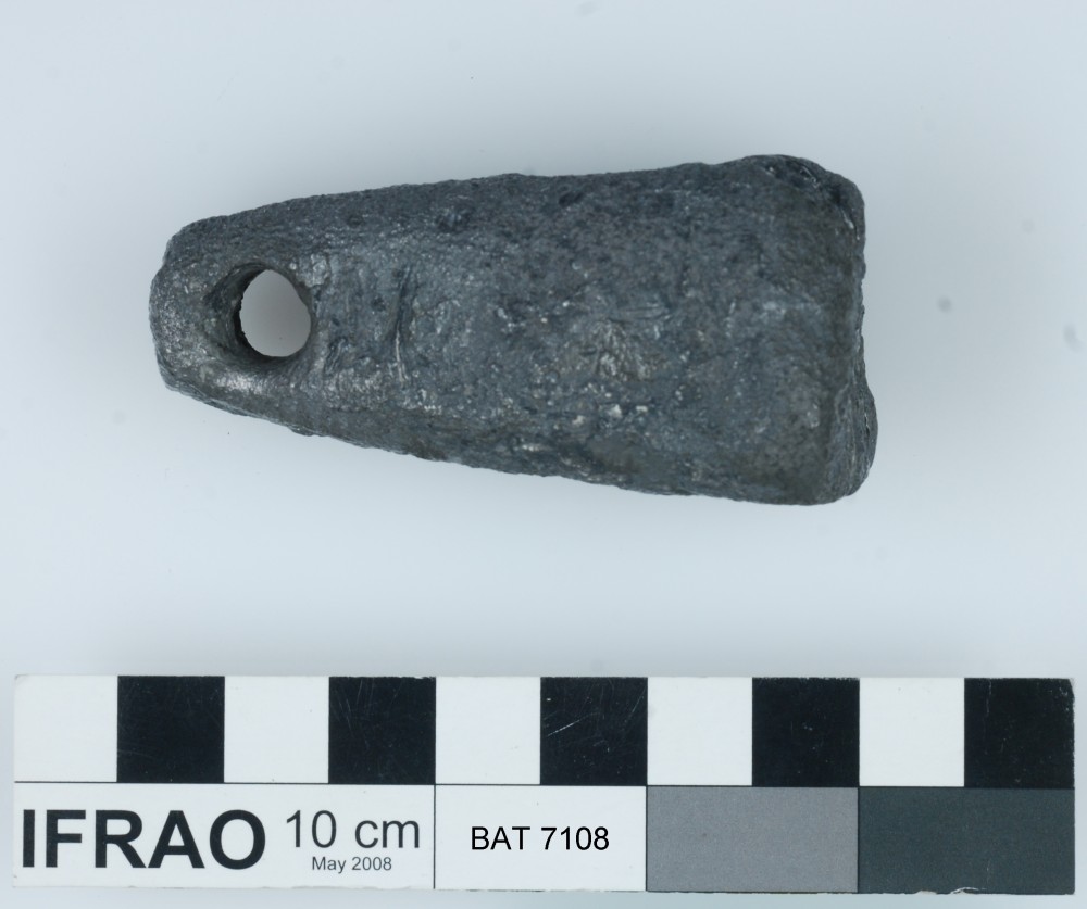 Lead artefact recovered from Batavia