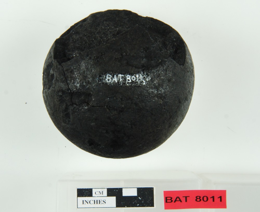 BAT8011 Armament artefact recovered from Batavia