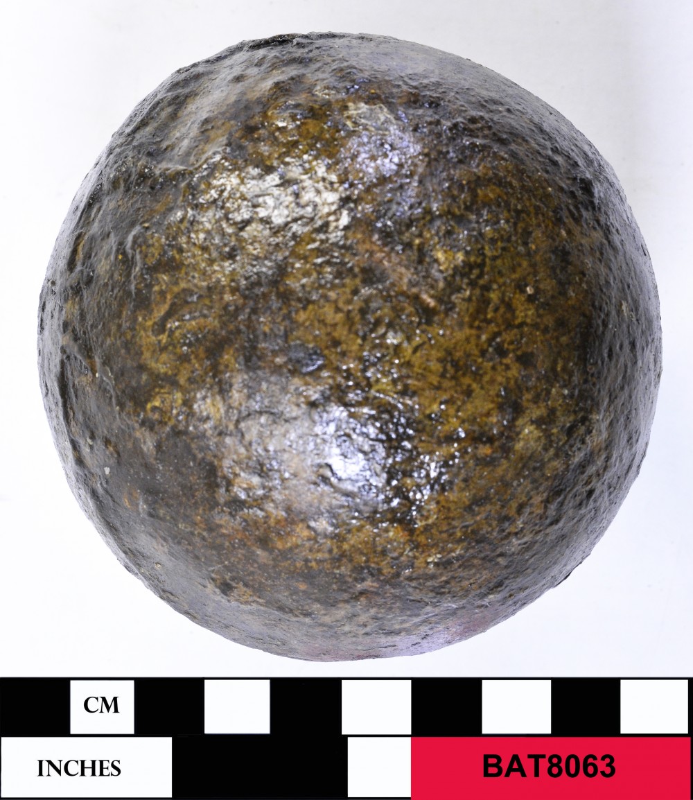 BAT8063 Armament artefact recovered from Batavia