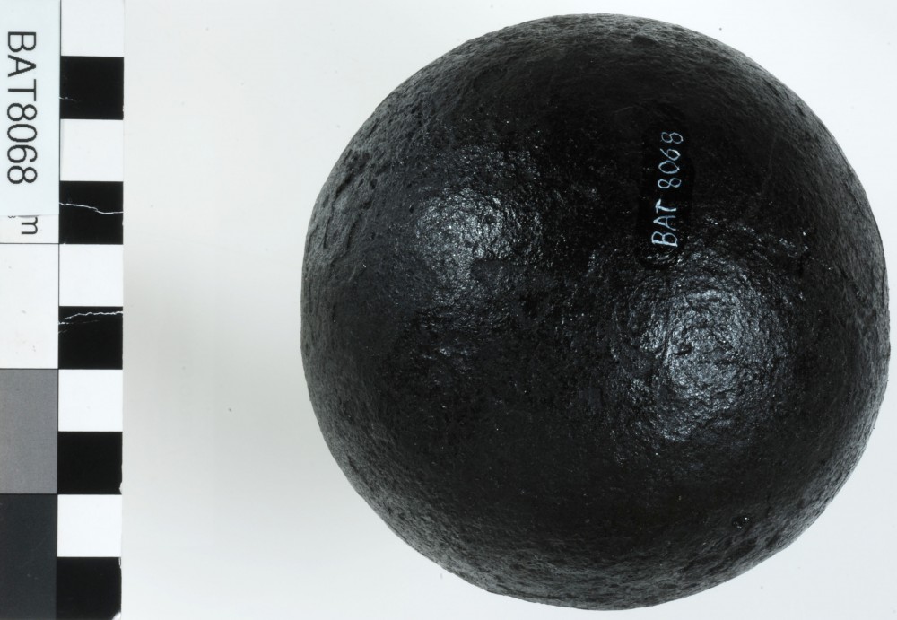 BAT8068 Armament artefact recovered from Batavia