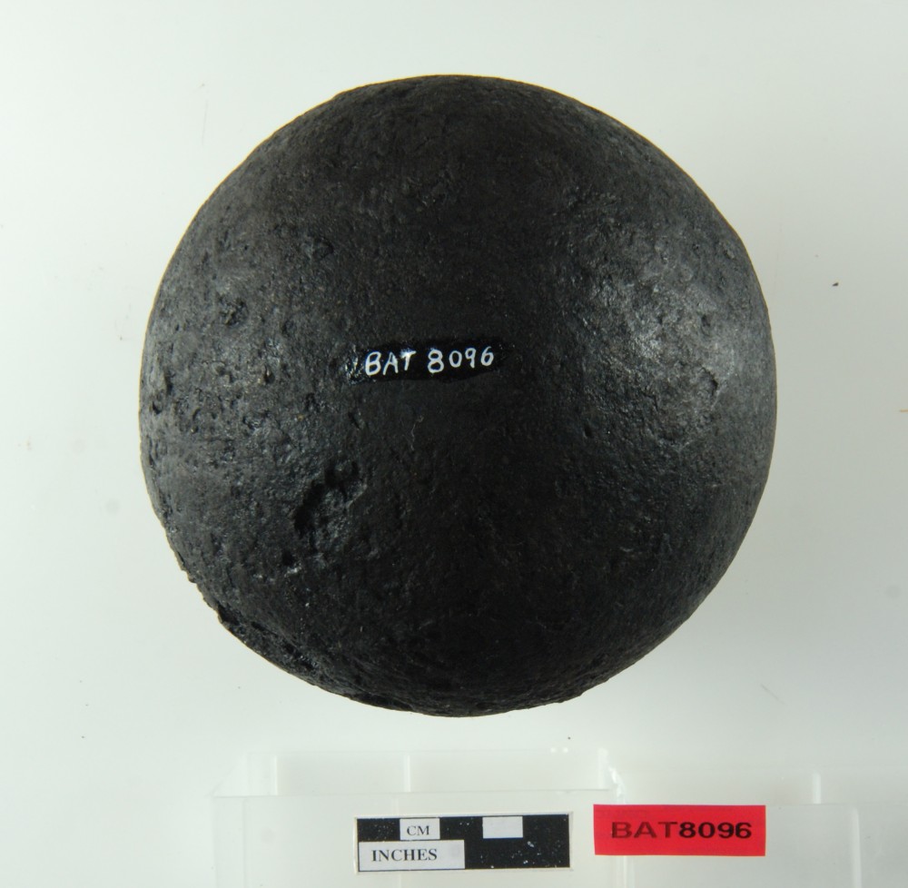 BAT8096 Armament artefact recovered from Batavia