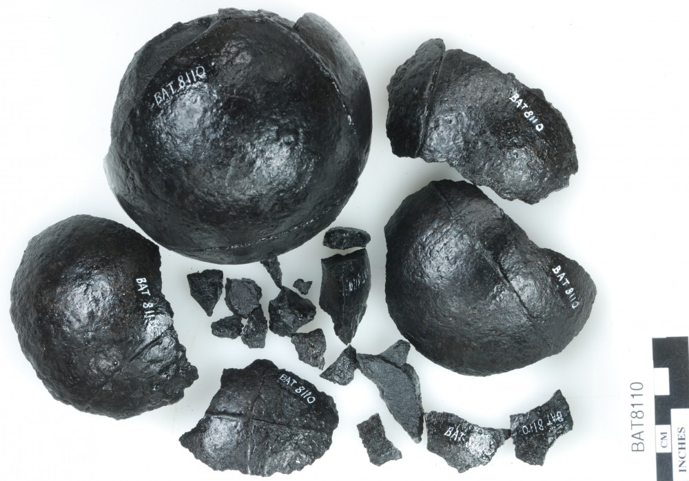 BAT8110 Armament artefact recovered from Batavia
