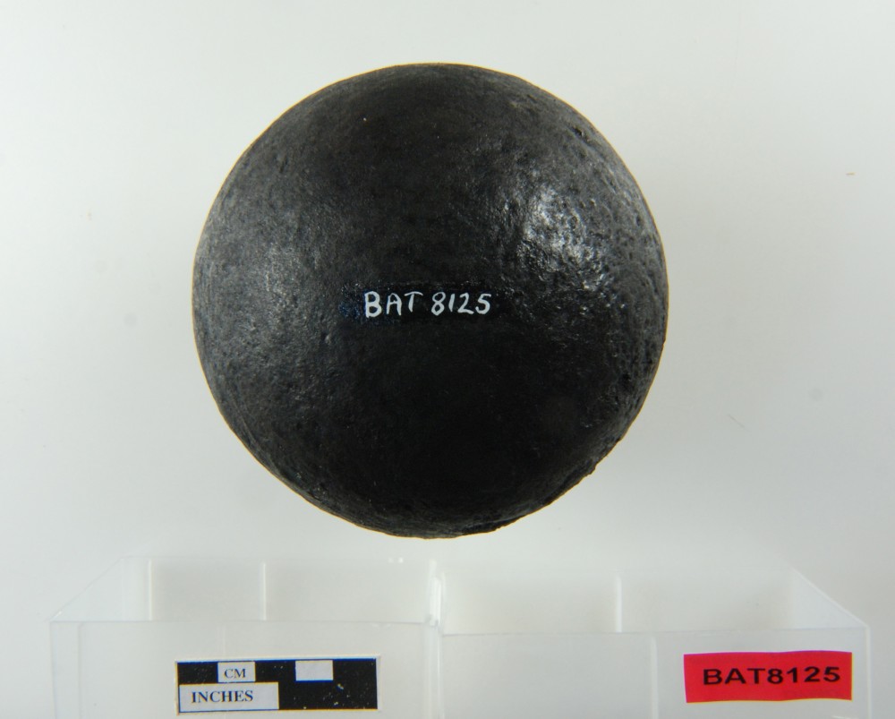 BAT8125 Armament artefact recovered from Batavia