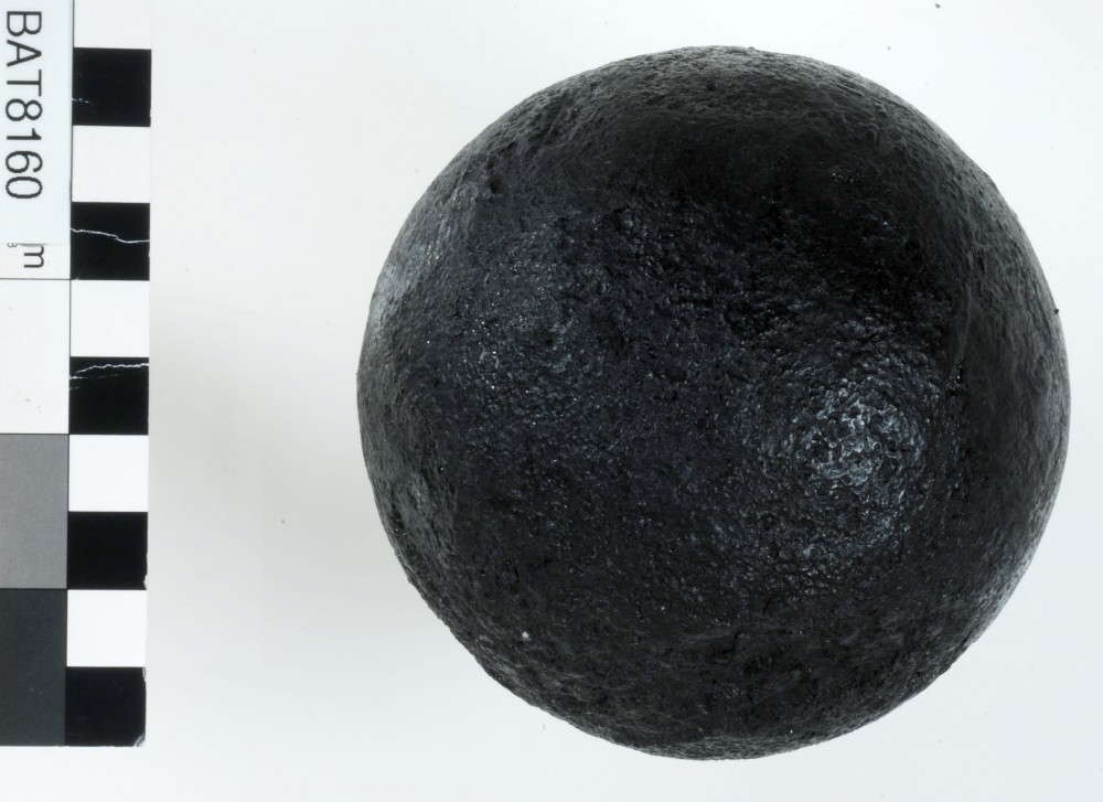 BAT8160 Armament artefact recovered from Batavia