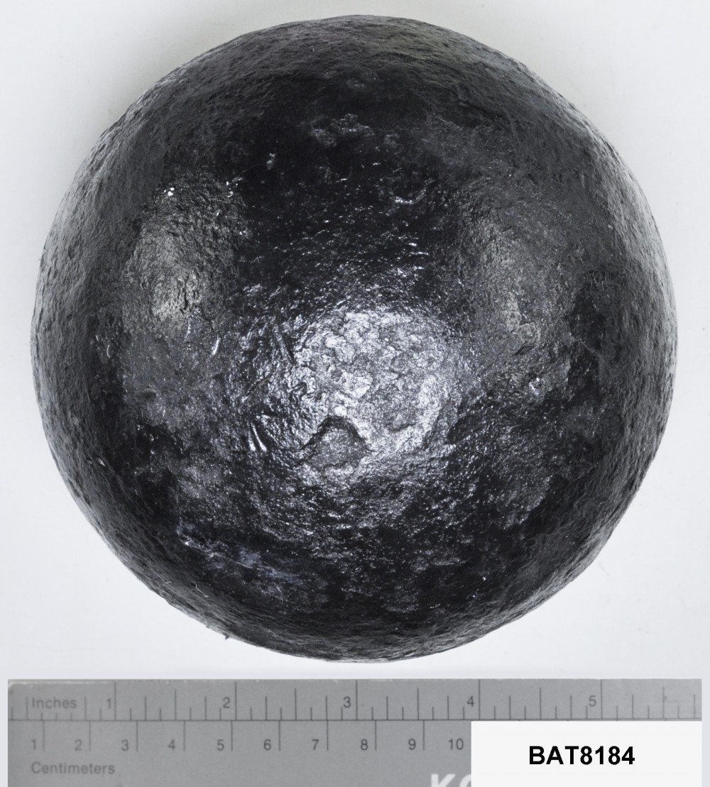 BAT8184 Armament artefact recovered from Batavia