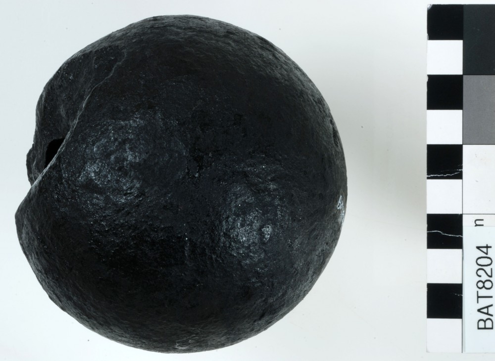 BAT8204 Armament artefact recovered from Batavia