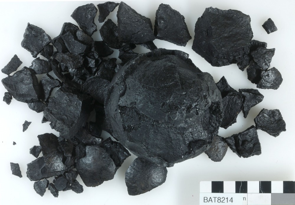BAT8214 Armament artefact recovered from Batavia