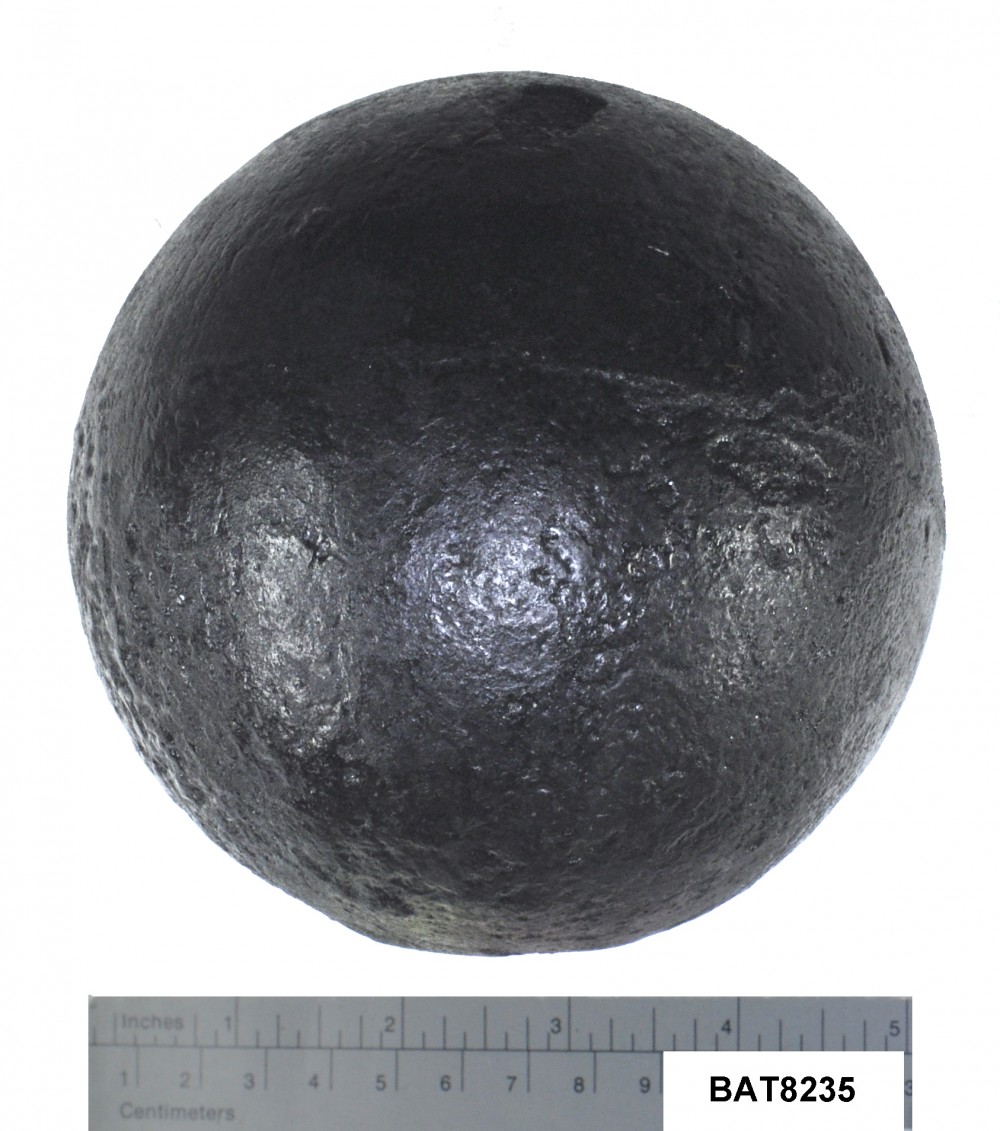 BAT8235 Armament artefact recovered from Batavia