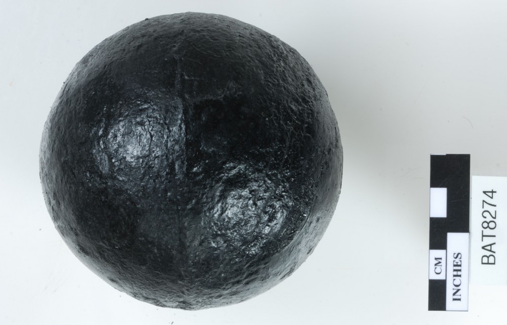 BAT8274 Armament artefact recovered from Batavia