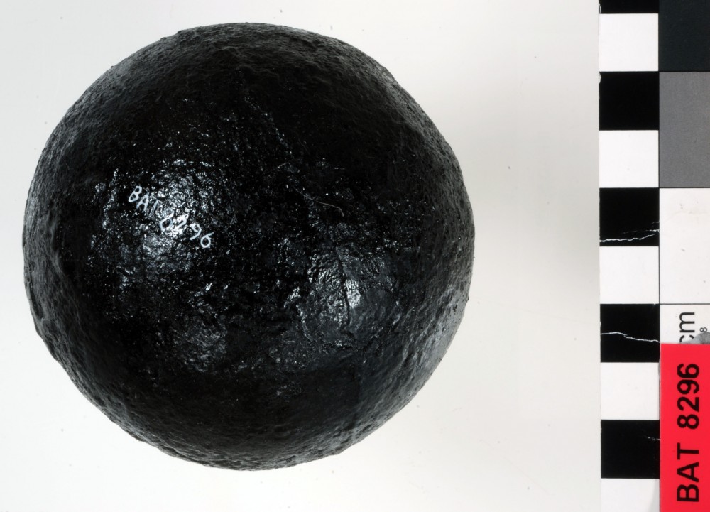 BAT8296 Armament artefact recovered from Batavia