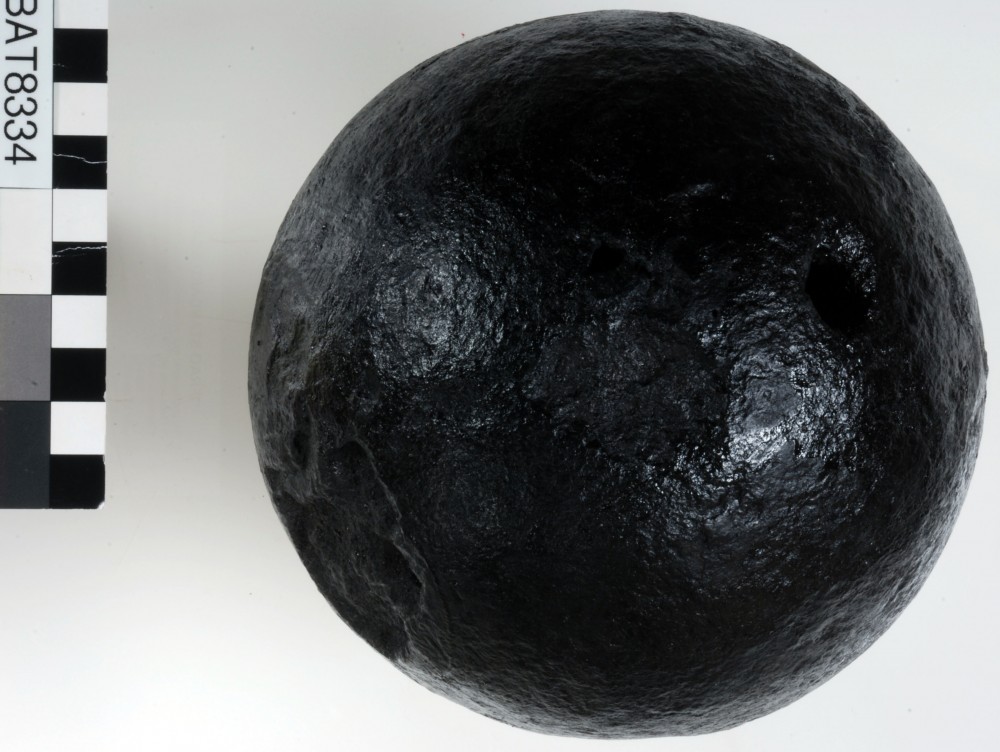 BAT8334 Armament artefact recovered from Batavia