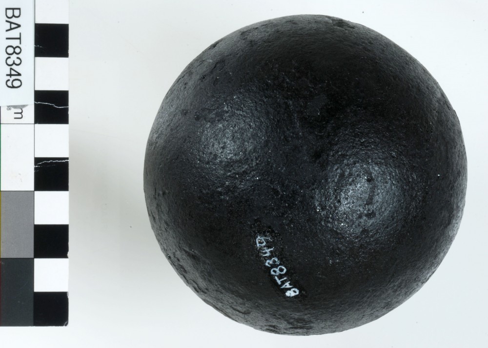 BAT8349 Armament artefact recovered from Batavia