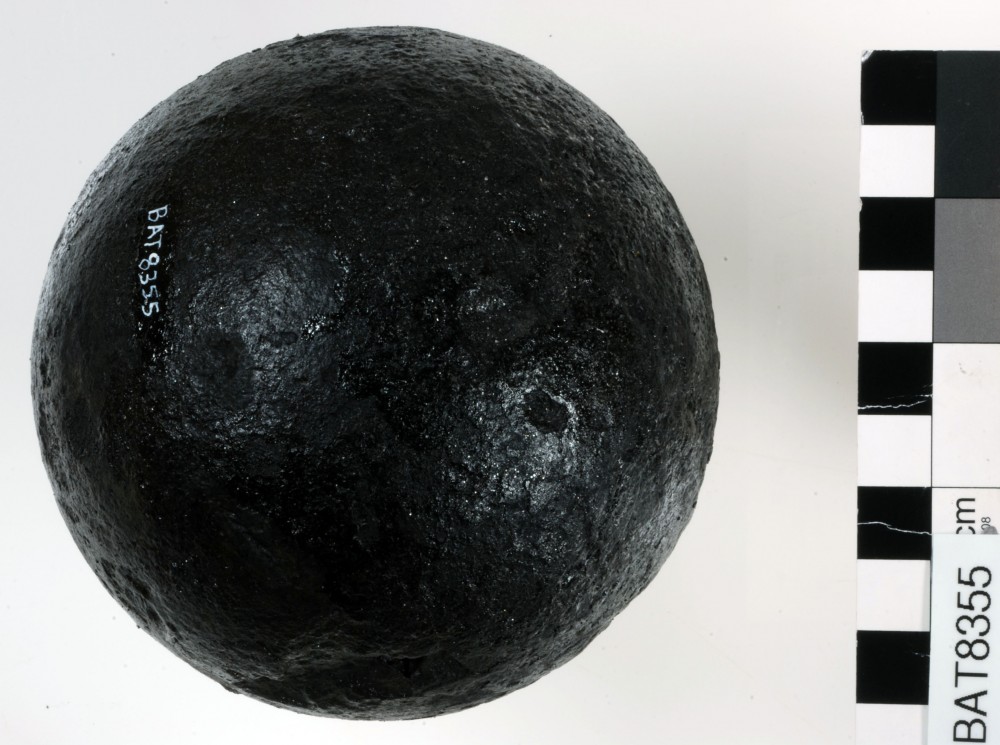 BAT8355 Armament artefact recovered from Batavia